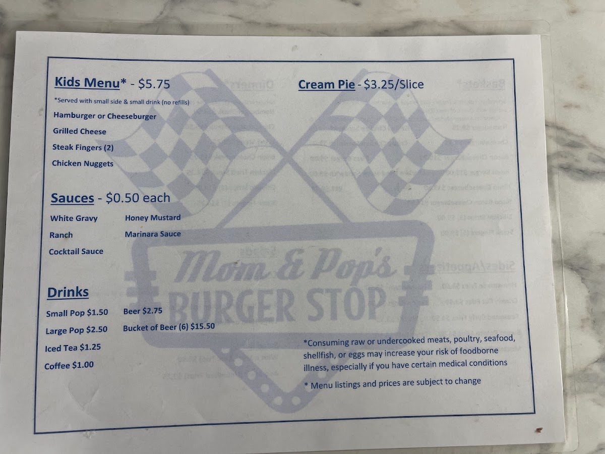 Mom and Pop's Burger Stop, LLC