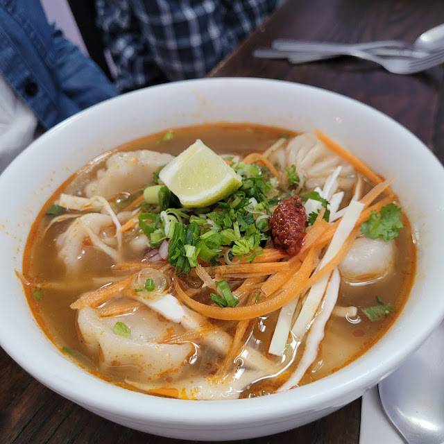 Momos in Chicken Soup