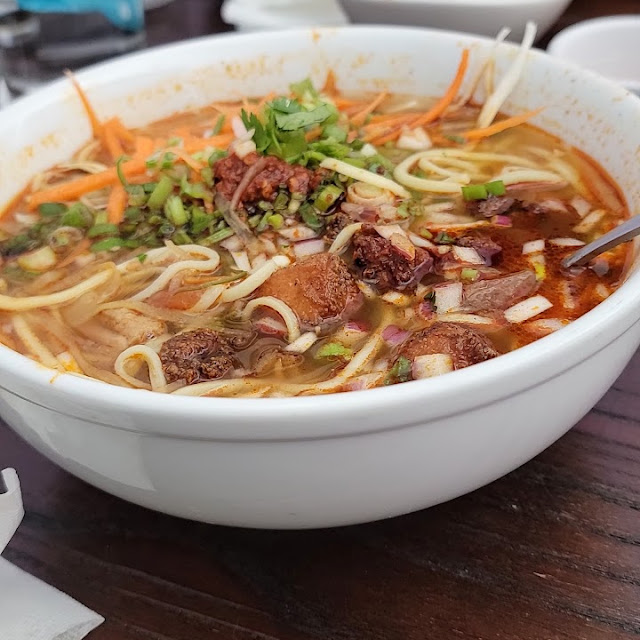 Chicken Thukpa Noodles Soup