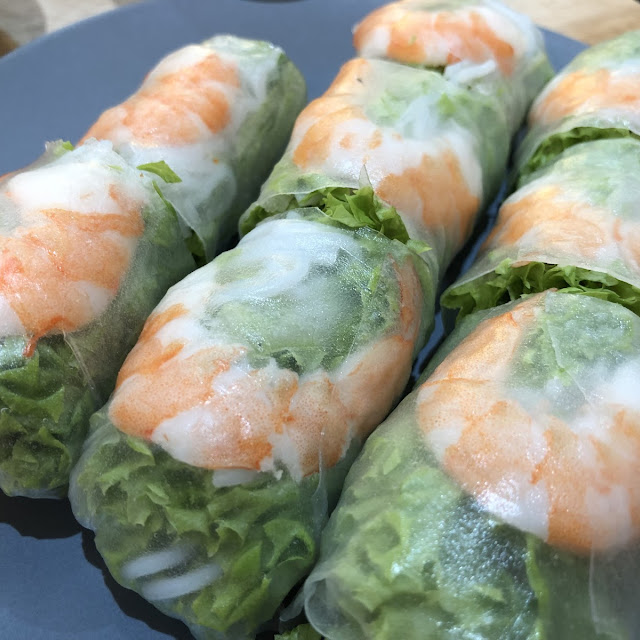 Spring Rolls with Prawns