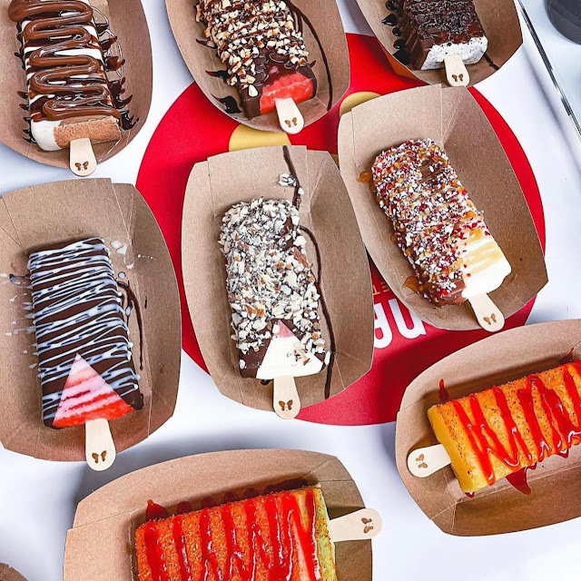 Banana w Nutella Paleta