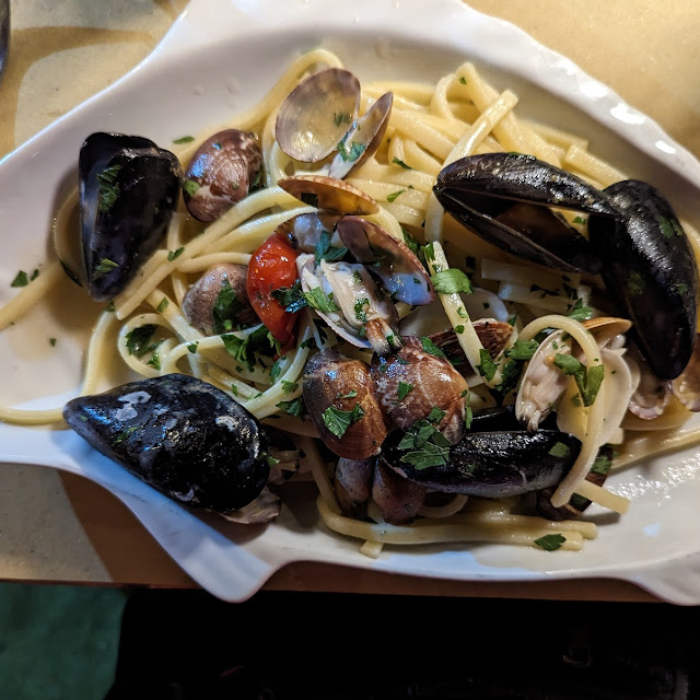 Pasta with Mussels and Clams