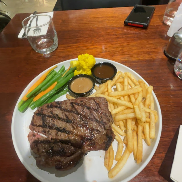 Rump Steak & Chips