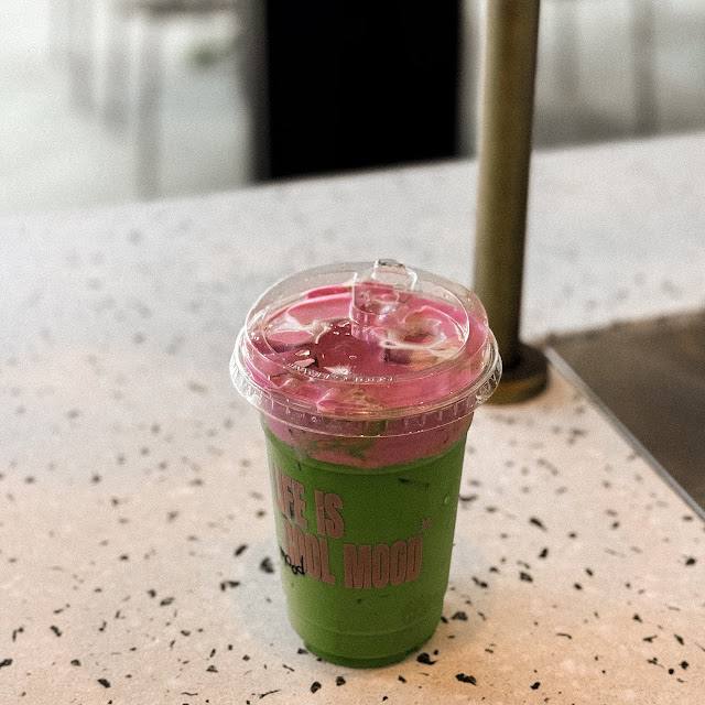 Dragon Berry Mint Matcha