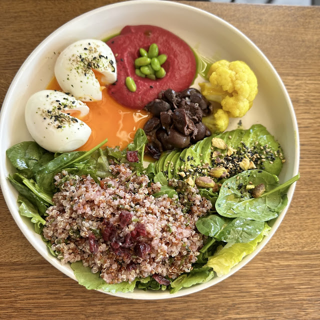 Eggs Green Quinoa
