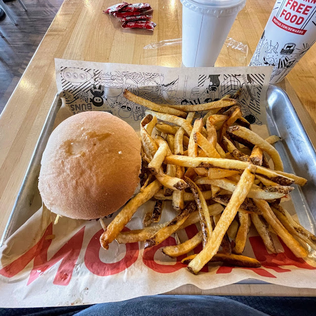 Hamburger with Fries