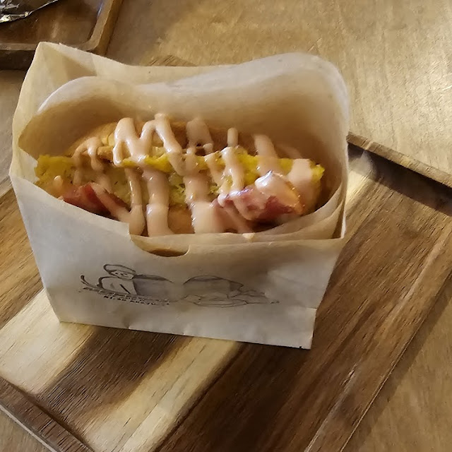 Bacon & Corn-Cheese Sandwich