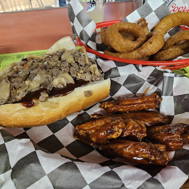 Cheesesteak Special w Wings