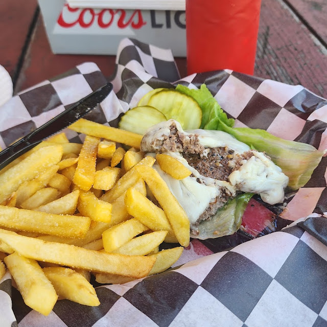 Cheeseburger and Fries