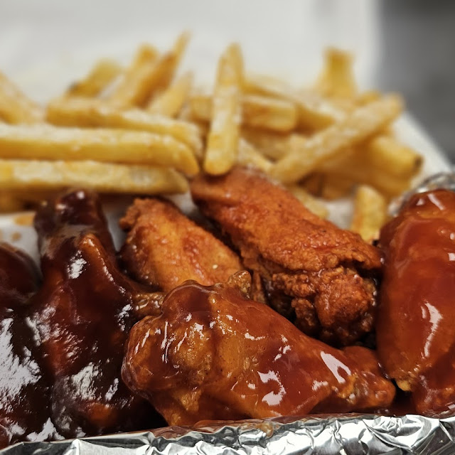Honeyhot Wings and Fries