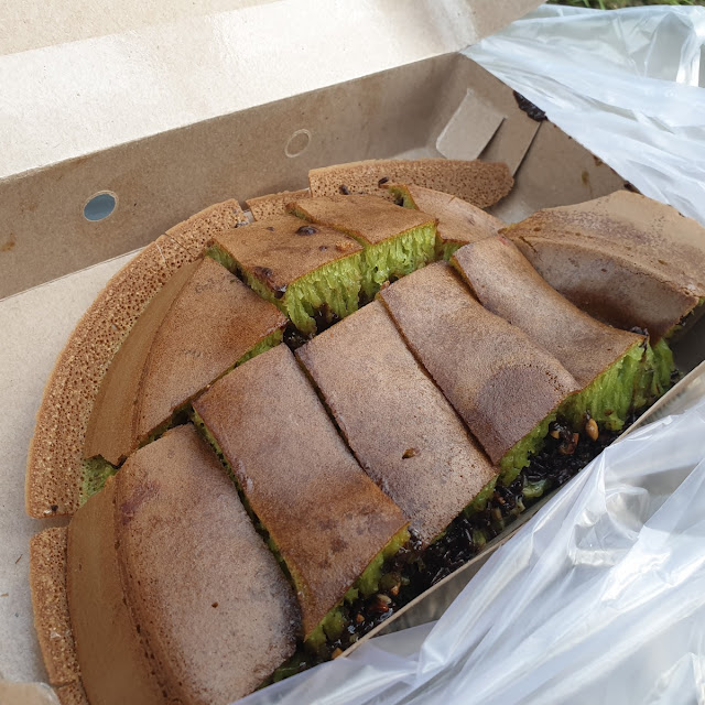Martabak Pandan Coklat Kacang