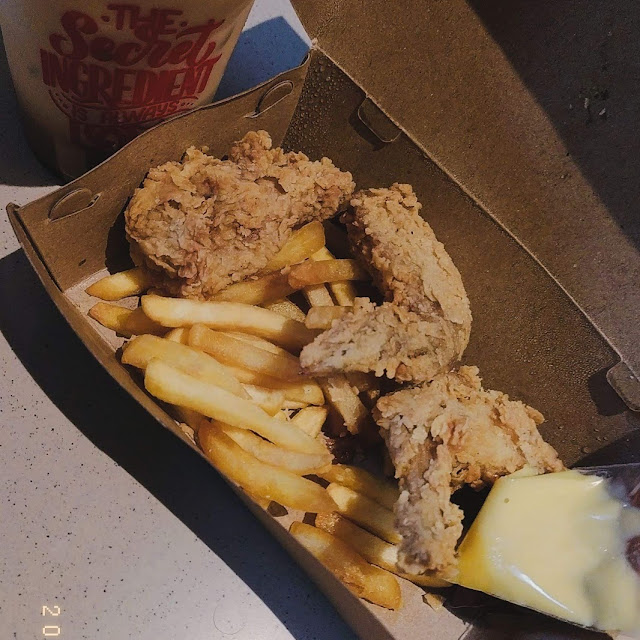 French Fries Dan Wings