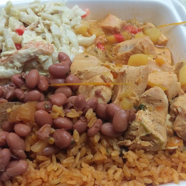 Rice and Beans Chicken Salad