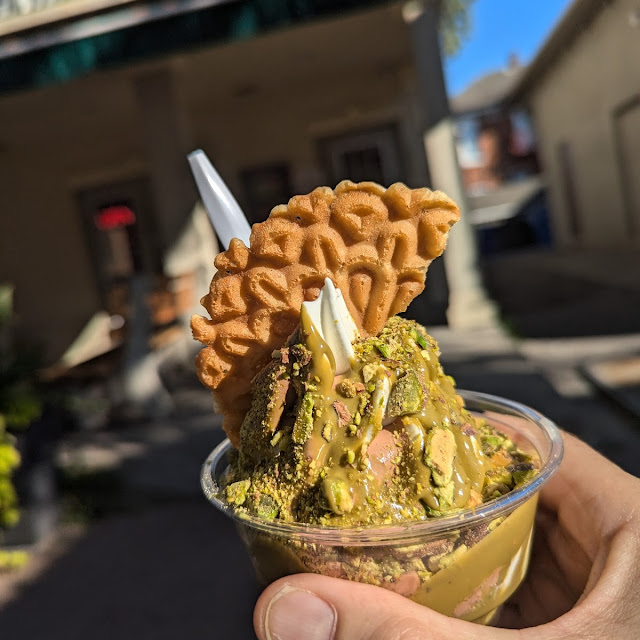 Pistachio Sundaes