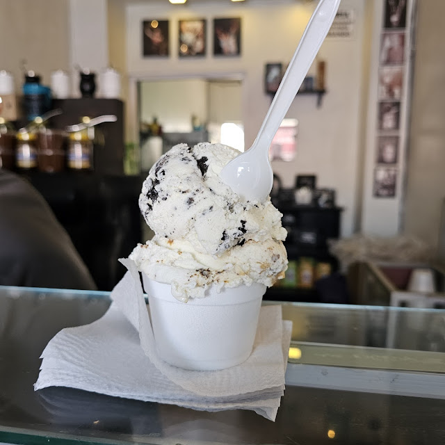 Helado Doble de Alfajor Y Oreo