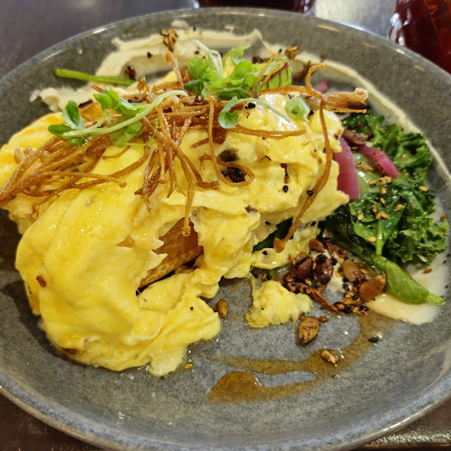 Chilli Labneh Eggs