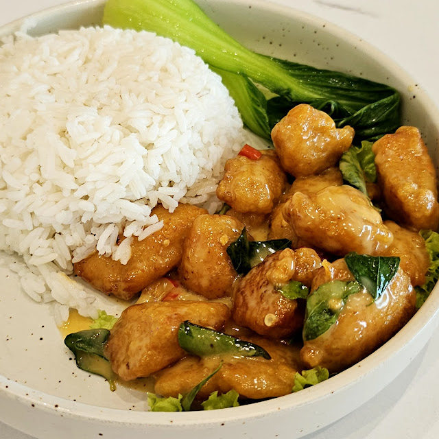 Butter Milk Chicken Rice