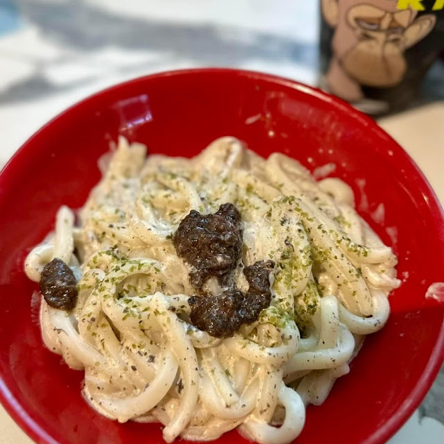 Truffle Carbonara Udon