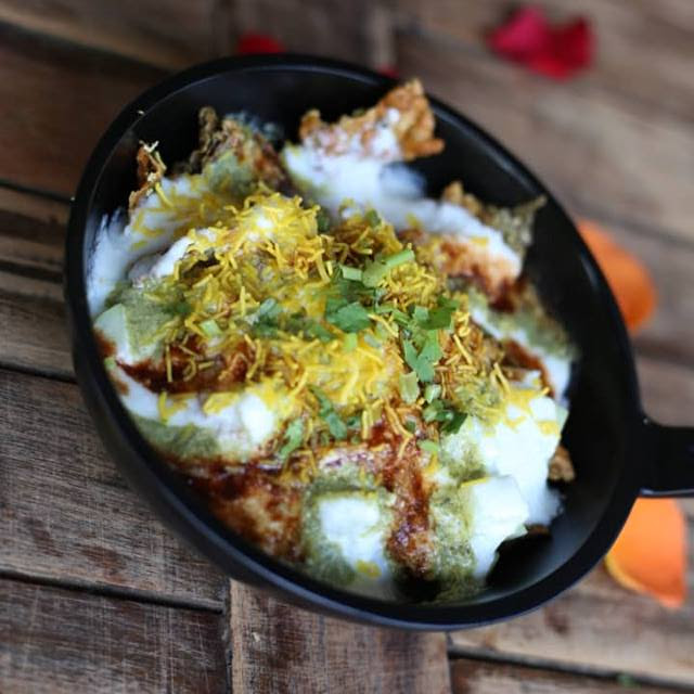 Chole Tikki Chaat