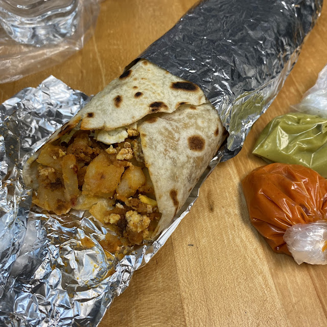 Massive Breakfast Burrito