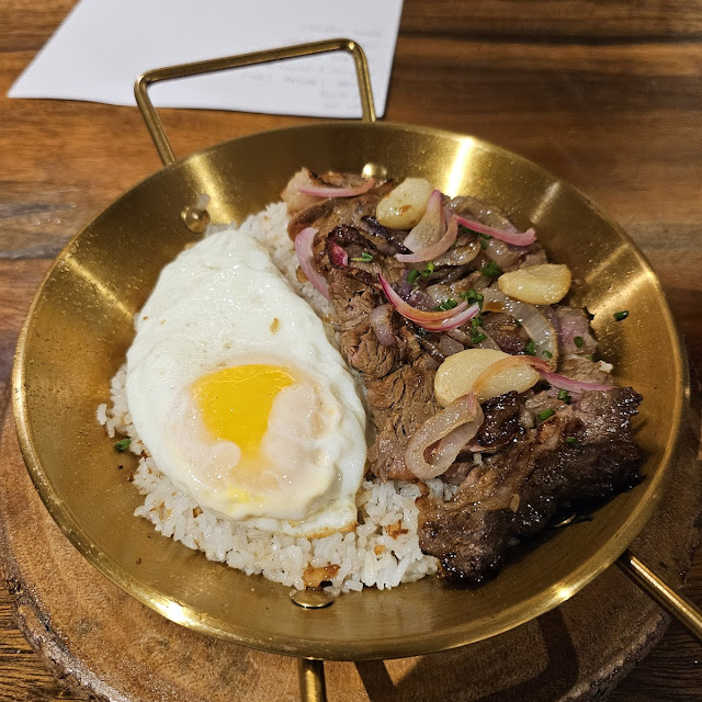 Rib Eye Bistek Silog