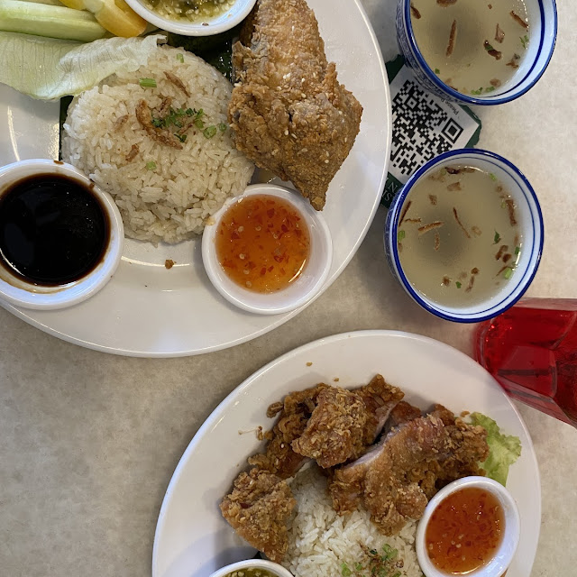 Nasi Ayam Mangga & Nasi Ayam Crispy