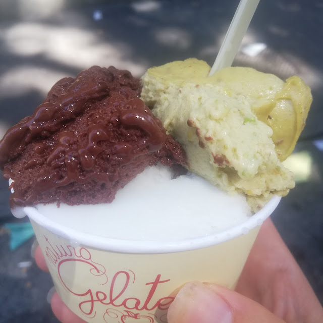 Vegan Chocolate Vegan Pistaccio And Coconut Gelato