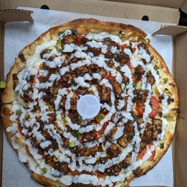 Vegan Shawarma Pizza