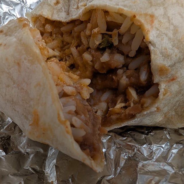 Cajun Chicken Burrito