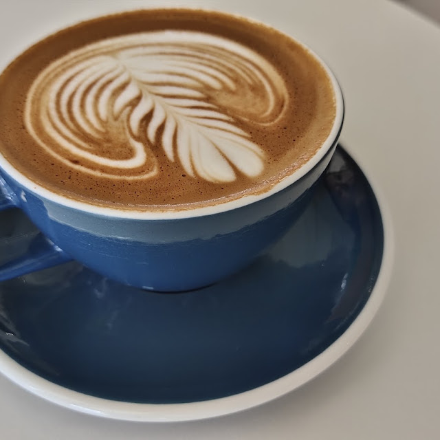 Mocha Hojicha and Matcha Latte