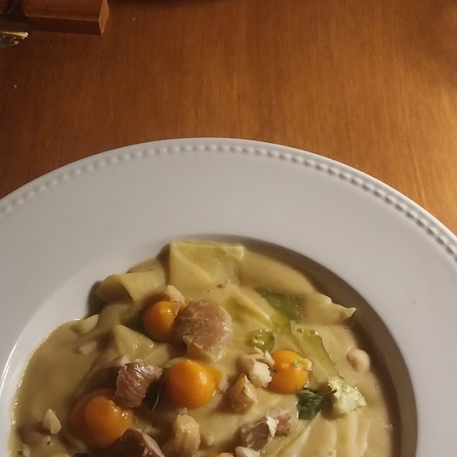Pasta E Ceci Con Castagne