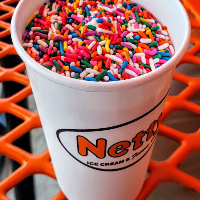 Ice Cream in a Cup with Sprinkles