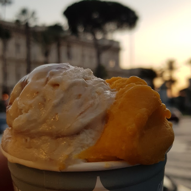 Mango Almond Gelato