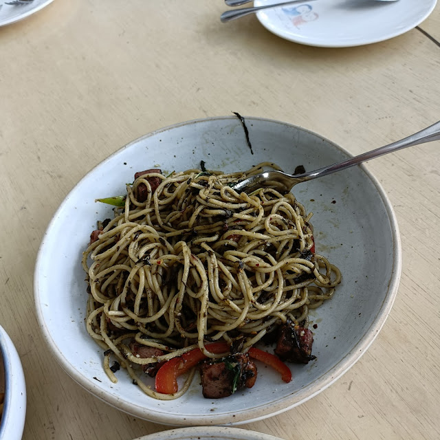 Smoked Duck Aglio Olio