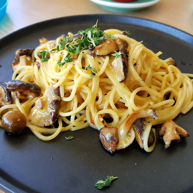 Mushroom Carbonara