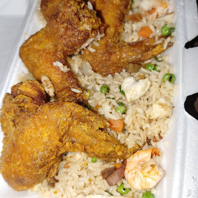 4 Piece Wings and House Rice