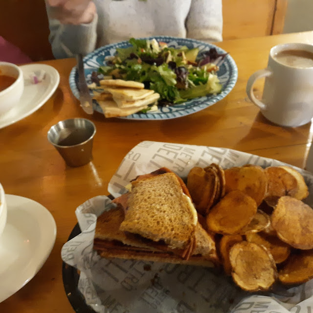 Fried Baloney with Housemade Chips