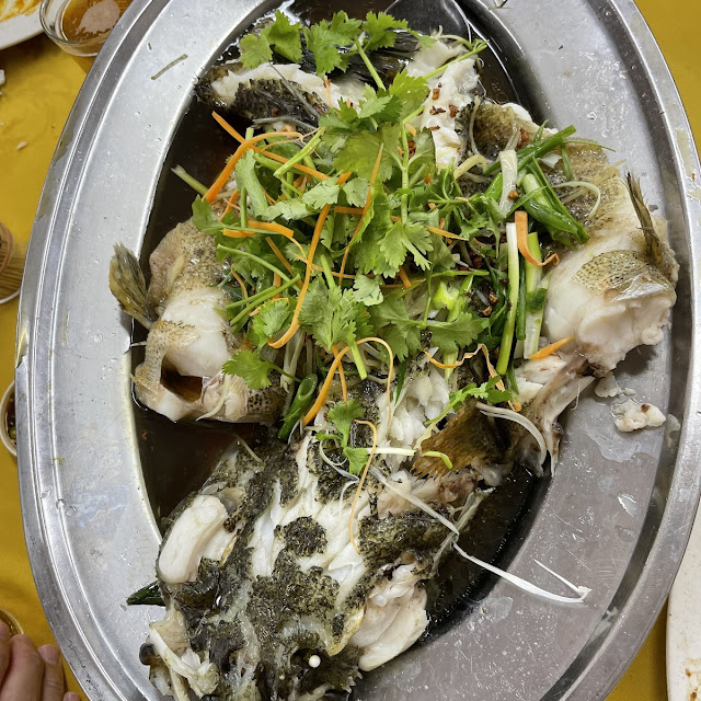 Steamed Tilapia Fish