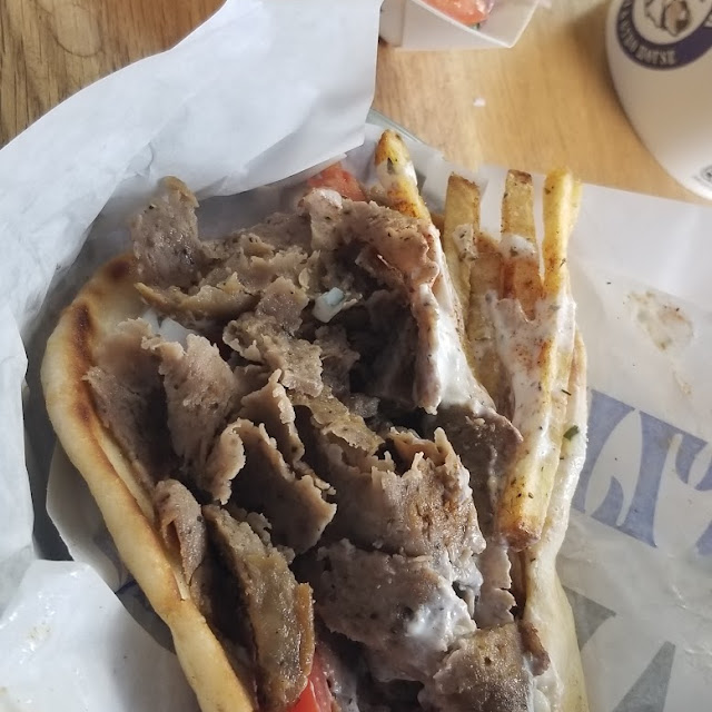 Beef and Lamb Gyro Plate