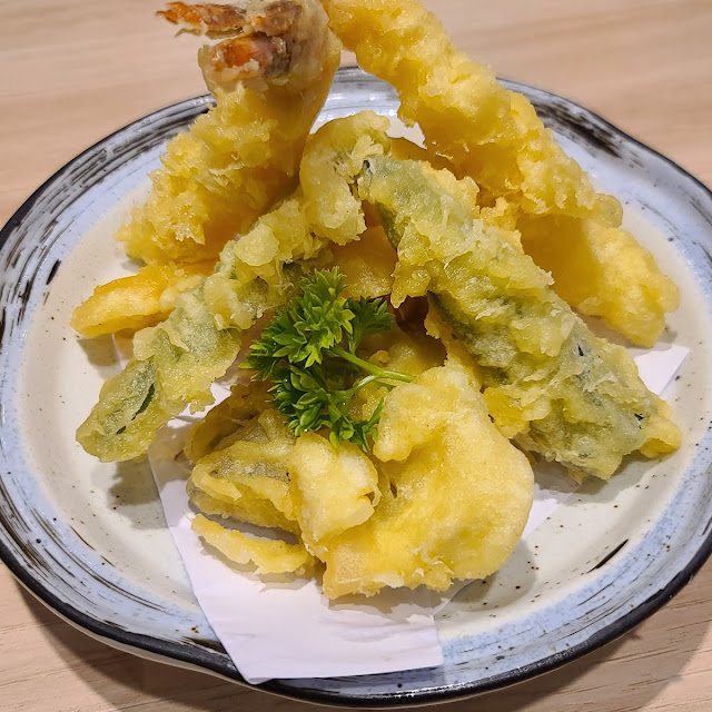 gz01 Sashimi to Tempura Set