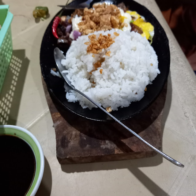 Sisig with Rice