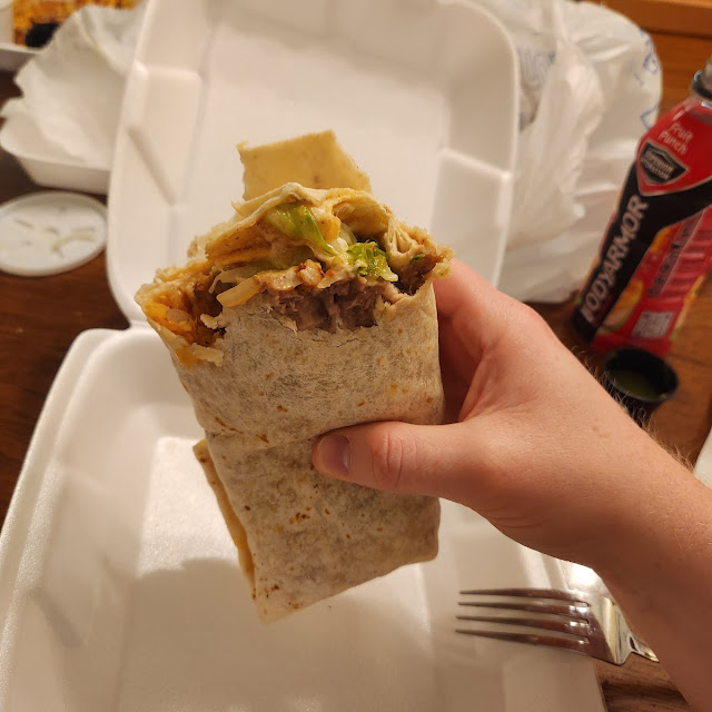 Small Burrito Pepsi