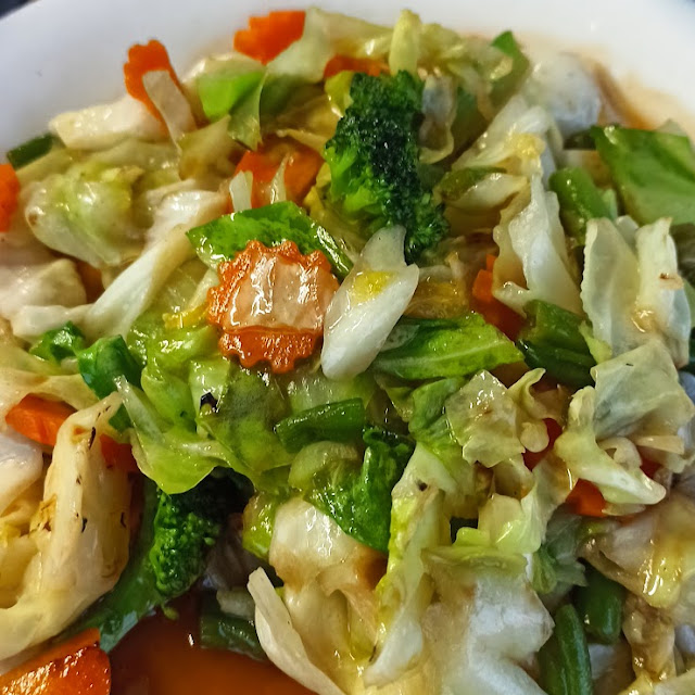 Vegetables in Oyster Sauce