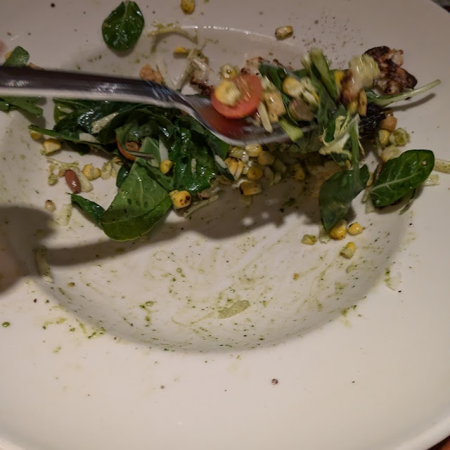 Cilantro Like Salad with Cauliflower