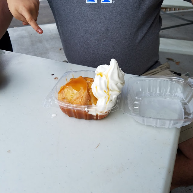 Apple Dumpling a La Mode