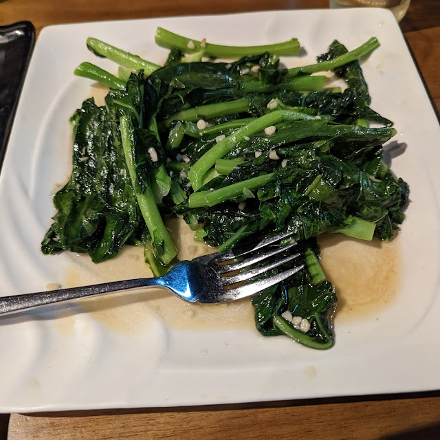 Chinese Broccoli Oyster Sauce Garlic Poached