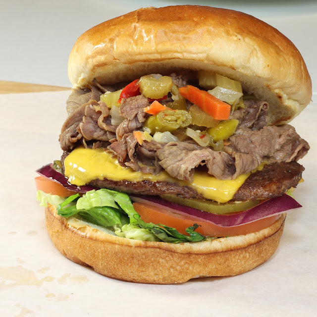 Italian Beef Burger