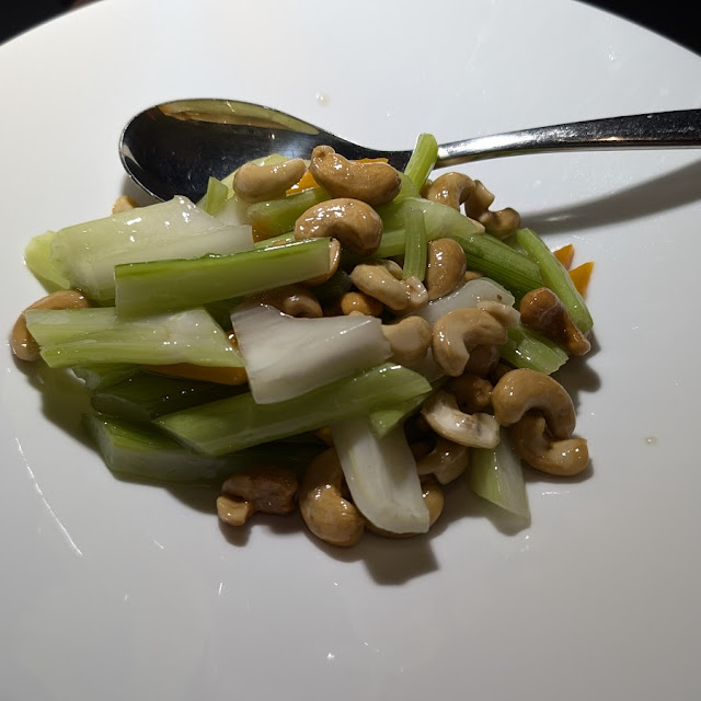 Celery and Cashews