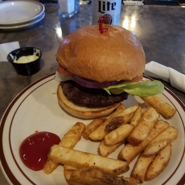 Burger and Fries