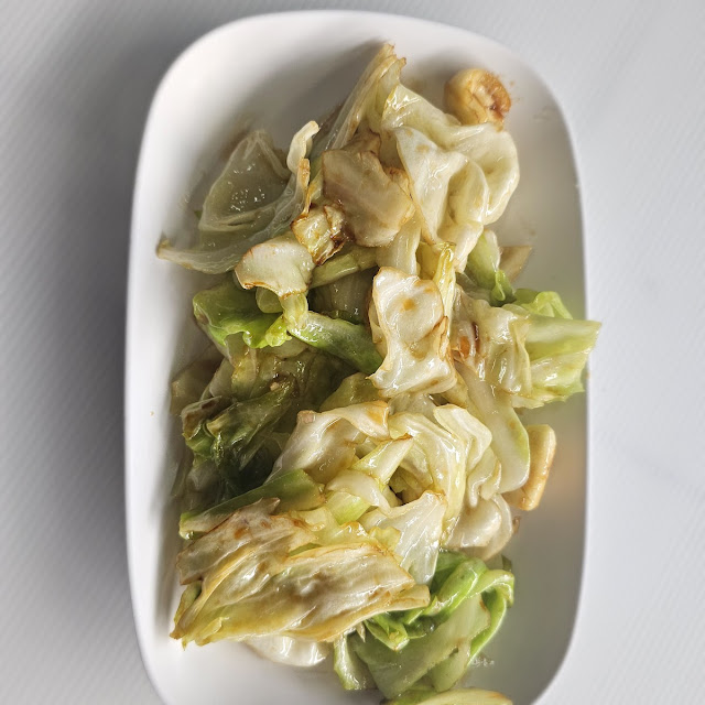 Stir-Fried Cabbage with Fish Sauce